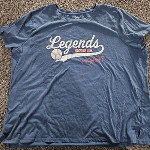 Legends Never Die Sandlot Blue T-Shirt